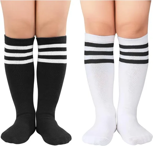 Century Star Calcetines de fútbol para niñas y niños, calcetines de béisbol para jóvenes, calcetines de sóftbol para niños, calcetines deportivos