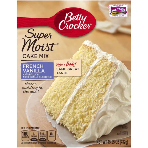 Miniatura 52 de Betty Crocker Delights Mezcla de pastel de chocolate alemán súper húmedo, 13.25 onzas (paquete de 12)