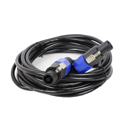 Miniatura 8 de HBU Paquete de 1 cable Speakon a Speakon de 3 pies (4 conductores, 12 AWG), 1 cable macho NL4FC de 3 pies de altavoz, Pro PA DJ Studio, escenario