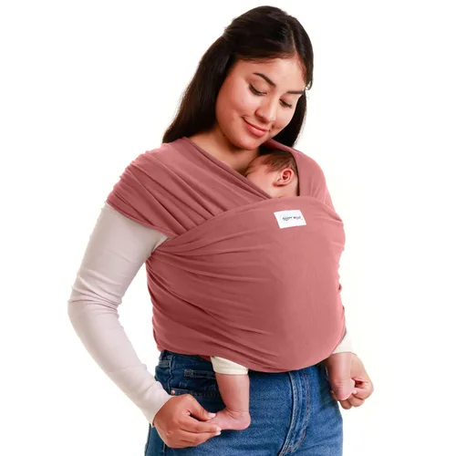 Miniatura 13 de Sleepy Wrap Pañuelo elástico ergonómico para bebé portabebés para recién nacidos a niños pequeños - Pañuelo para bebé ligero manos libres 7-35