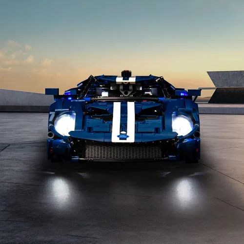Miniatura 9 de VONADO Kit de luces LED para Lego 2022 Ford GT 42154, kit de luces Technic Ford GT de bricolaje compatible con automóvil Lego (sin modelo)