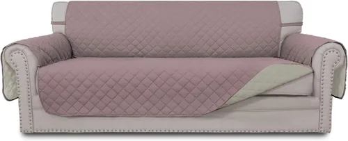Miniatura 70 de Easy-Going - Funda para sofá, futón y sillón sin reposabrazos, reversible, resistente al agua, para mascotas y niños (azul oscuro/azul claro)