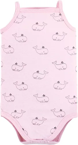 Miniatura 4 de Hudson Baby baby-girls Cotton Sleeveless Bodysuits