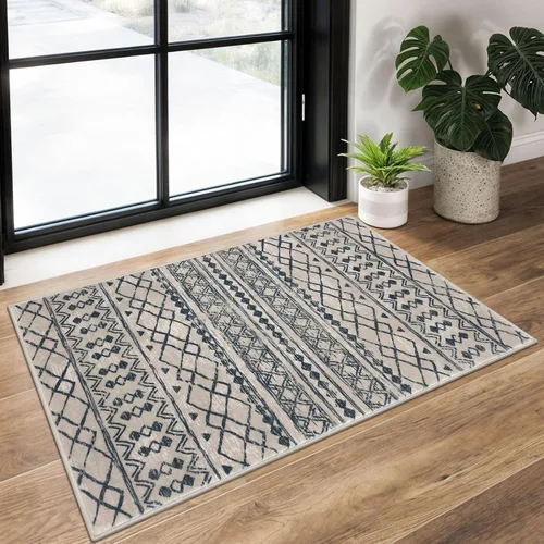 Miniatura 99 de KUTA Alfombras Boho para pasillos de 2.6x10 pies, alfombra de pasillo marroquí lavable, antideslizante, vintage, gris, alfombras de cocina, ultra