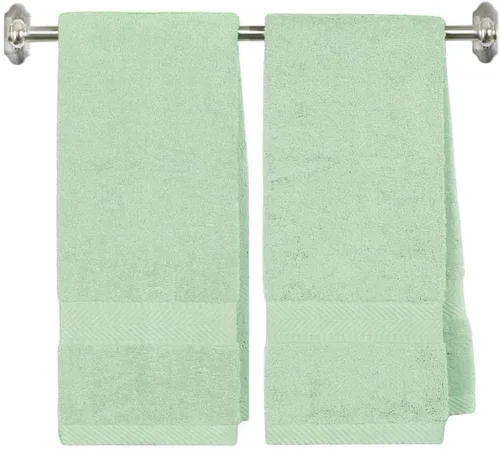 Miniatura 21 de BY LORA Juego de toallas de mano de algodón de rizo bordadas personalizadas, toallas de baño con monograma personalizadas, ultrasuaves