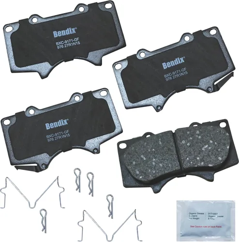 Miniatura 268 de Pastillas de freno delanteras cerámicas Bendix Priority1 CFC2302 para Hyundai Elantra 2021, Sonata 2022-2020, Kia K5 2023-2021