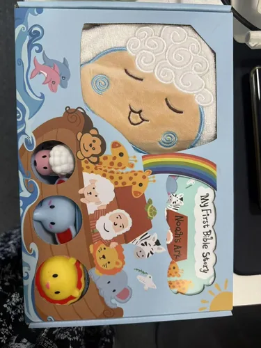 Miniatura 2 de My First Noahs Ark - Juego de 7 piezas de regalo de bautismo, regalos de dedicación, bautizo y bautismo para niños y bebés recién nacidos, incluye