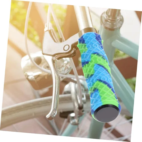 Miniatura 5 de Empuñaduras antideslizantes de silicona suave para manillar de bicicleta para niños y bicicletas, cubierta de mango para scooter Cruiser Triciclo