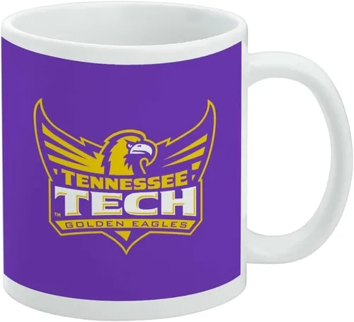 Miniatura 501 de Taza de cerámica con logotipo principal de Marshall, tazas originales para regalo para café, té y bebidas calientes, 11 oz, blanca