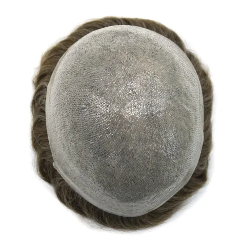 Miniatura 29 de Toupee for Men Human Hair Pieces Ultra Thin Skin Mens Toupee Hair Replacement System Mens Hair Units for Men