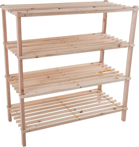 Miniatura 10 de Lavish Home Zapatero de bambú de 2 niveles