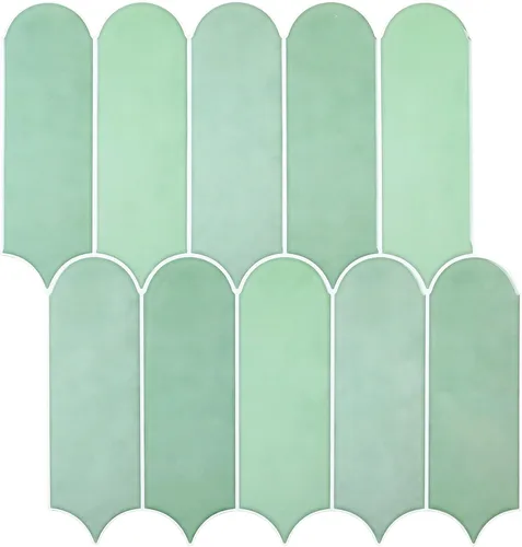 Miniatura 7 de Protector contra salpicaduras de color rosa, azulejos autoadhesivos de plumas para pared, apto para inquilinos, para cocina, baño, lavandería