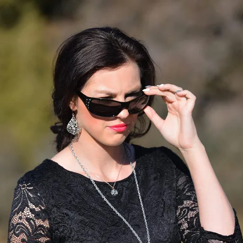 Miniatura 8 de Gafas de sol polarizadas para mujer - Gafas de sol de moda premium - Gafas de sol de diseño Elettra serie HZ para mujer
