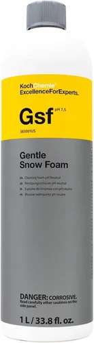 KOCHCHEMIE Espuma de Nieve Suave - Prelimpieza de pH Neutro; Funciona con Cañones de Espuma y Pulverizadores; Champú de Lavado Manual; Seguro en