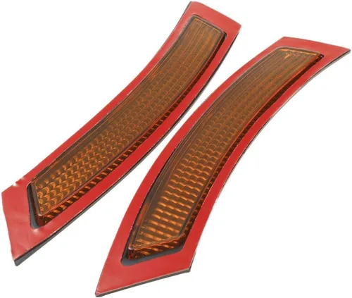 Miniatura 3 de 2 unidades para E92 E93 Serie 3 2P 2007-2013, reflector de parachoques delantero lateral con lente ámbar