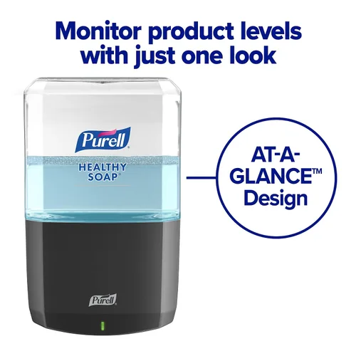 Miniatura 5 de PURELL ES8 Dispensador automático de jabón, grafito, para repuestos de jabón PURELL ES8 Healthy Soap de 40.6 fl oz (paquete de 1) - 7734-01