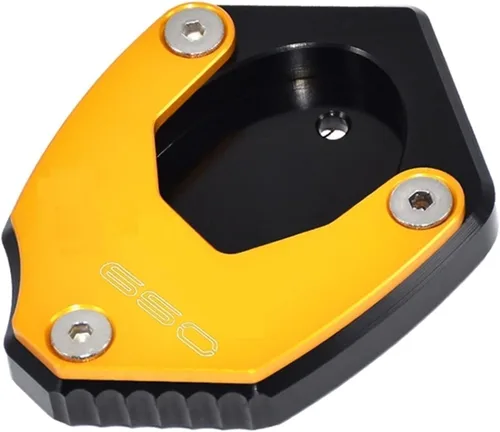Miniatura 7 de Soporte para Kawasaki para VERSYS 650 2015-2021, almohadilla de soporte lateral para motocicleta, extensor, soporte de pie, almohadilla de extensión