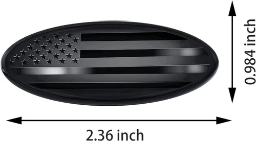 Miniatura 3 de Adhesivo adhesivo para cubierta de emblema de la bandera estadounidense para Ford Fusion Escape Focus F150 Edge Bronco Transit Fiesta Ecosport todos