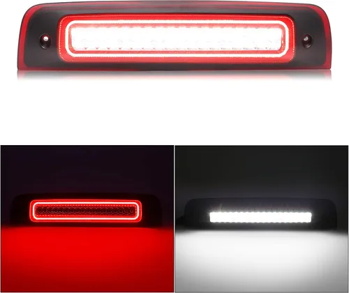 Luz de freno LED de tercera luz compatible con Ram 1500 2009-2018/ Ram 2500 3500 2010-2018/ Ram 4500 5500 2011-2018, Luz de carga de freno de