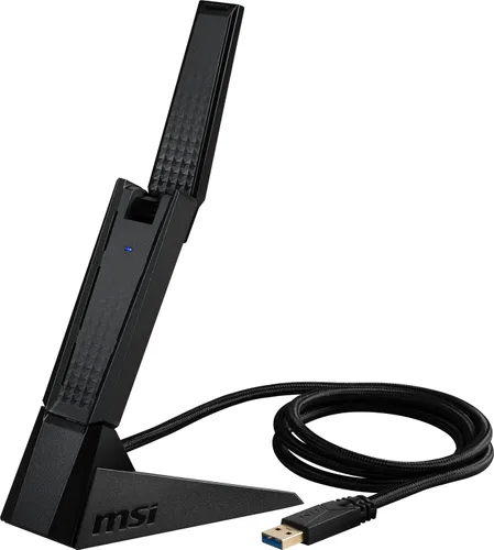 Miniatura 8 de MSI AX1800 Nano Adaptador WiFi USB - WiFi 6, hasta 1800 Mbps, Red Inalámbrica Dual-Band 2.4G/5G, encriptación WPA3, MU-MIMO, OFDMA, 2X Antenas