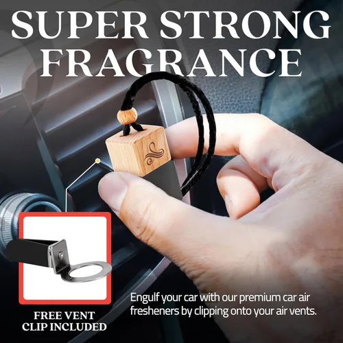 Miniatura 3 de Ambientador de coche Greed para hombres Fragancias inspiradas en perfumes Aventos Ambientador fuerte con tecnología eliminadora de olores