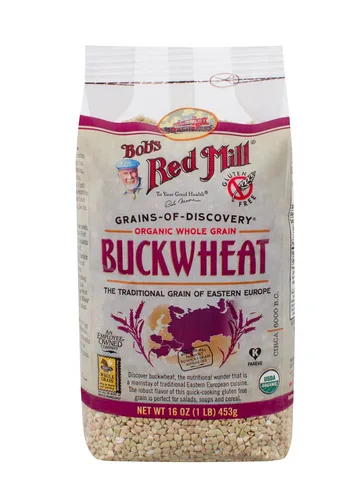 Bob's Red Mill, granos de trigo sarraceno integral orgánicos, sin gluten, 16 oz (453 g)