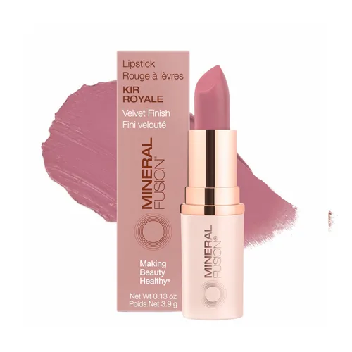 Miniatura 26 de Mineral Fusion Lápiz labial de larga duración, color de labios vívido y sin manchas con aceite de aguacate, manteca de semilla de cacao, libre