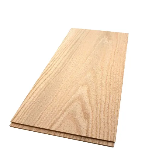 Miniatura 11 de Tablones de roble rojo – Paquete de 2 piezas de madera de roble sin terminar – 1/8 de pulgada (0.118 in) 100% madera dura pura – Grabado láser