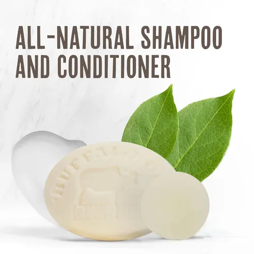 Miniatura 3 de MSM + Tallow Shampoo & Conditioner Bar Set – Sin perfume – Sin sulfato – Sistema de cuidado del cabello sin silicona para un cabello suave, liso