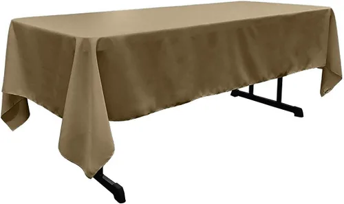 Miniatura 16 de New Creations Fabric & Foam Inc - Mantel rectangular de popelina de poliéster de 60 pulgadas de ancho por 120 pulgadas de largo. (Avocado)