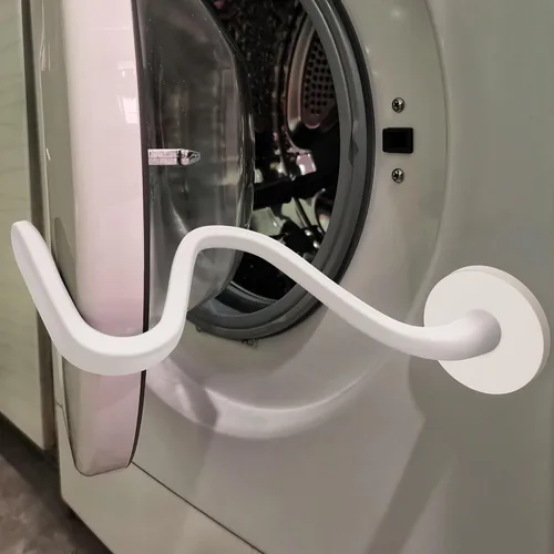 Miniatura 8 de Accesorio de puerta de lavadora de carga frontal mejorado, accesorio para puerta de lavadora Stable Washer Door Prop Magnetic, Keep Washer Door