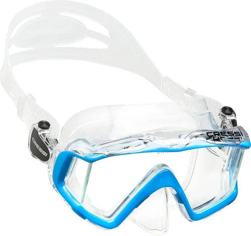 Miniatura 15 de Cressi Máscara grande de visión amplia para buceo y esnórquel, falda de silicona suave para un excelente sellado - Pano 3: diseñado en Italia