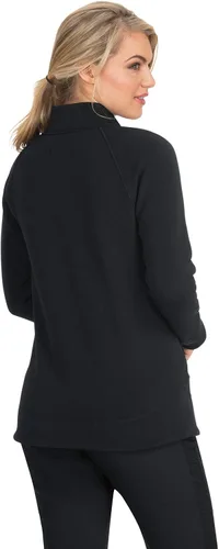 Miniatura 2 de KOI Lite Performance Stretch 2-Pocket Zip Front Wellness Scrub Chaqueta para mujer