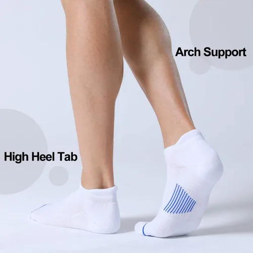 Miniatura 5 de FITRELL Men's 6 Pack Ankle Running Socks Low Cut Cushioned Athletic Sports Socks 7-99-1212-15