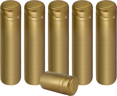 Miniatura 2 de Cápsulas retráctiles de PVC dorado, 500