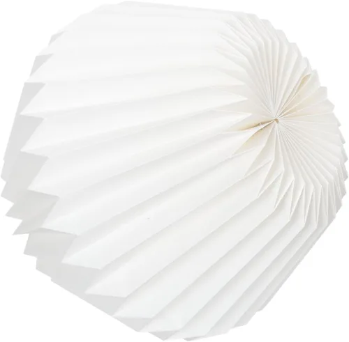 Miniatura 6 de NOLITOY 2 unids hecho a mano linterna de papel pantalla moderna simple cubierta de luz decorativa para decoración del hogar fácil almacenamiento
