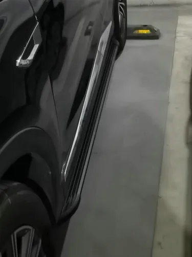 Miniatura 5 de 2 estribos de aluminio para estribos laterales, barras Nerf protectores de pedales laterales para Volvo XC XC40 2018-2023