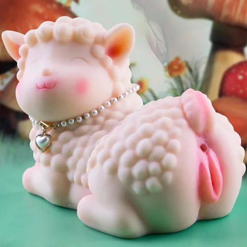 Muñeca sexual realista Torso para hombres – Masturbador masculino de oveja con vaginal apretado, anal profundo, tamaño completo, lindo juguete