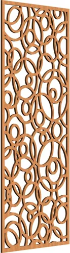Miniatura 66 de Latrobe Paneles de pared decorativos de madera con calado, 9 3/8 pulgadas de ancho x 24 3/8 pulgadas de alto x 3/8 de alto, roble rojo rojo (Red Oak)