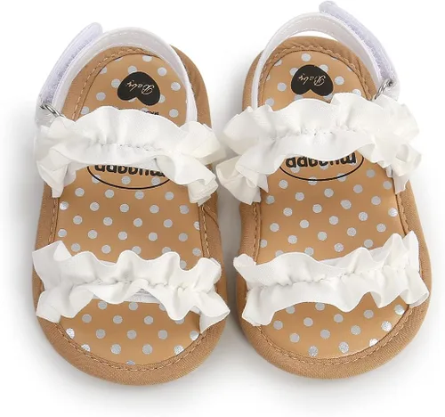 Miniatura 65 de Sandalias de verano para bebés, niñas y niños, unisex, antideslizantes, suela suave, transpirable, para primeros pasos, zapatos de playa al aire