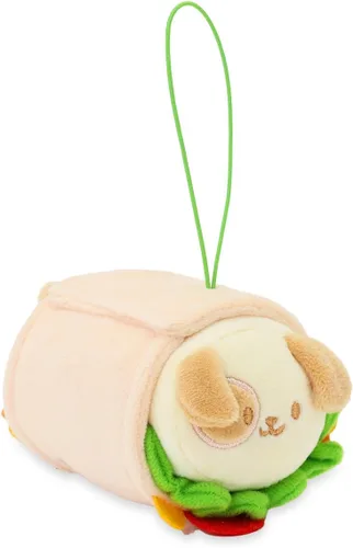 Miniatura 7 de Anirollz Llavero de peluche de animal de peluche – Muñeca de juguete con dije de adorno Suave, esponjoso, cálido, lindo, cómodo, seguro Traje