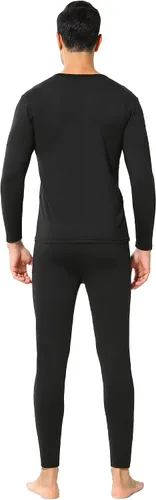 Miniatura 3 de ViCherub Thermal Underwear for Men Fleece Lined Long Johns Base Layer Top and Bottom Set for Cold Weather