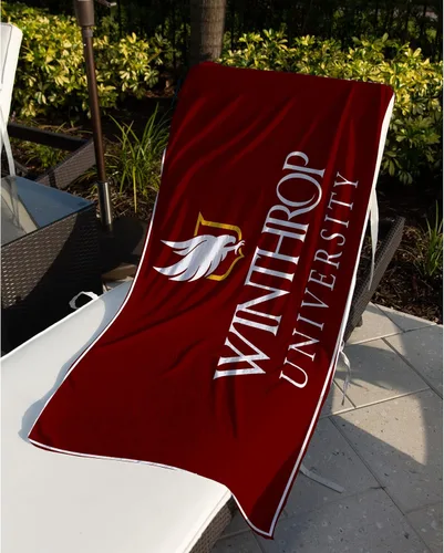 Miniatura 2 de Winthrop University - Toalla de playa redonda (60 pulgadas) o rectangular (30 x 60 pulgadas), toalla de piscina grande súper absorbente, sin arena
