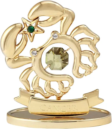 Miniatura 8 de CRYSTOCRAFT Regalo de sagitario, adorno de constelación con cristal austriaco, adorno de cristal de signo del zodiaco, colección de decoración