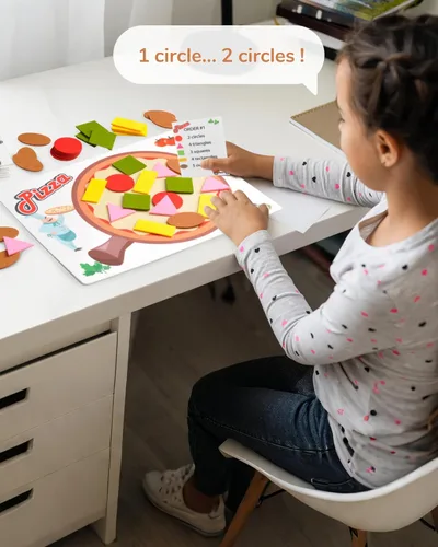 Miniatura 2 de CHEFAN Juguetes para niños pequeños, juguetes de aprendizaje de números para niños pequeños, juegos de matemáticas preescolares, manipuladores