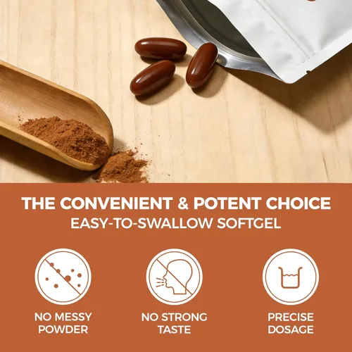 Miniatura 6 de LIRAE Ceilán Canela Ceilán Canela Geles Suaves Equivalentes con Aceite Mct, Extracto de Hierbas Altamente Biodisponible Sin OGM, Sin Gluten 300