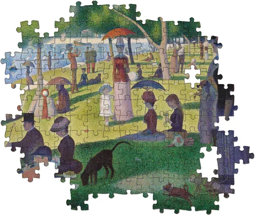 Miniatura 3 de Clementoni 39613, Domingo de museo en La Grande Jatte Puzzle para niños y adultos - 1000 piezas, a partir de 10 años