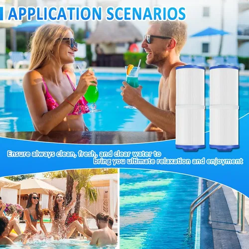 Miniatura 7 de Ketofa 4CH-949 Filtro de spa compatible con Pleatco PWW50L - Filtro de spa Filbur FC-0172 FC0172 SD-01143 Waterway 817-4050 Rising Dragon 50