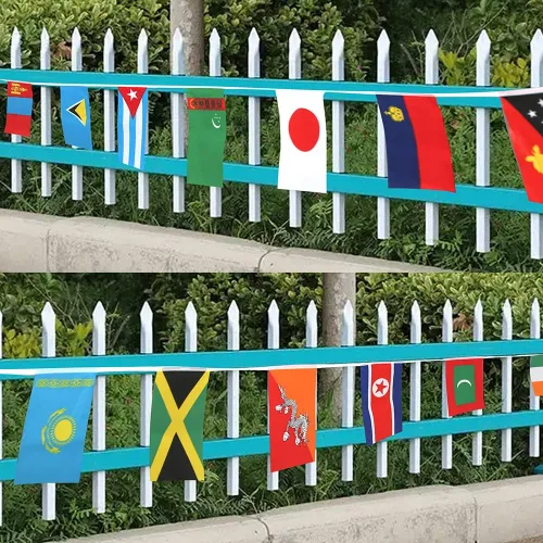 Miniatura 5 de Banderas de 50 países, bandera de cadena nacional de país internacional, bandera de países del mundo en cada continente, eventos deportivos de la 50