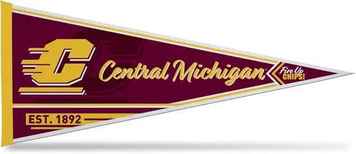 Miniatura 137 de Rico Industries NCAA Banderín Clásico de Fieltro para Decoración de Pared de 12" x 30" - Ideal para Decoración del Hogar/Dormitorio/Cueva de Hombre